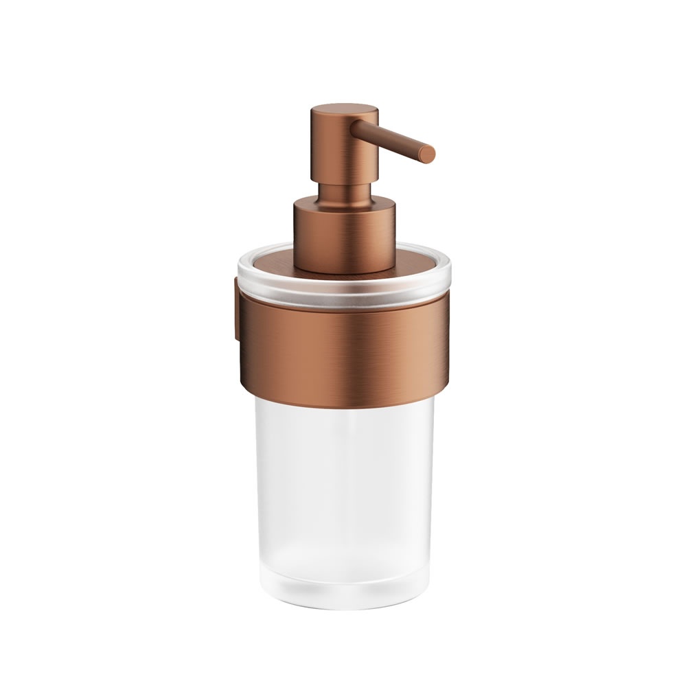 Cutout image of Crosswater Velo Brushed Bronze Soap Dispenser